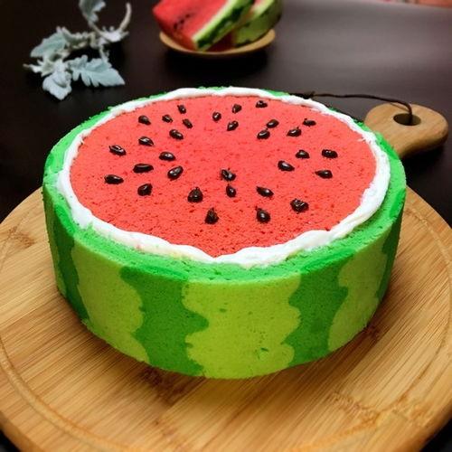 吃瓜蛋糕的视频,一场视觉与味蕾的双重盛宴