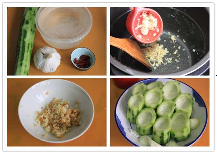 吊瓜能蒸着蘸蒜吃吗视频,蒜香浓郁，美味可口